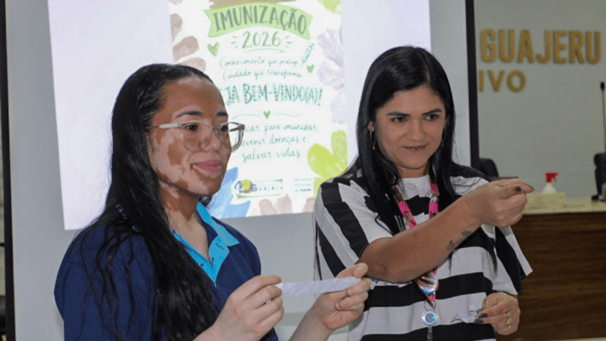 Guajeru promove capacitação em imunização para qualificar serviços de saúde