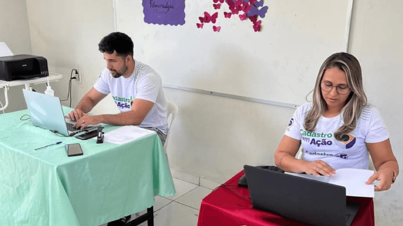CRAS ITINERANTE LEVA SERVIÇOS SOCIOASSISTENCIAIS À COMUNIDADE CANCELA, NA ZONA RURAL DE GUAJERU