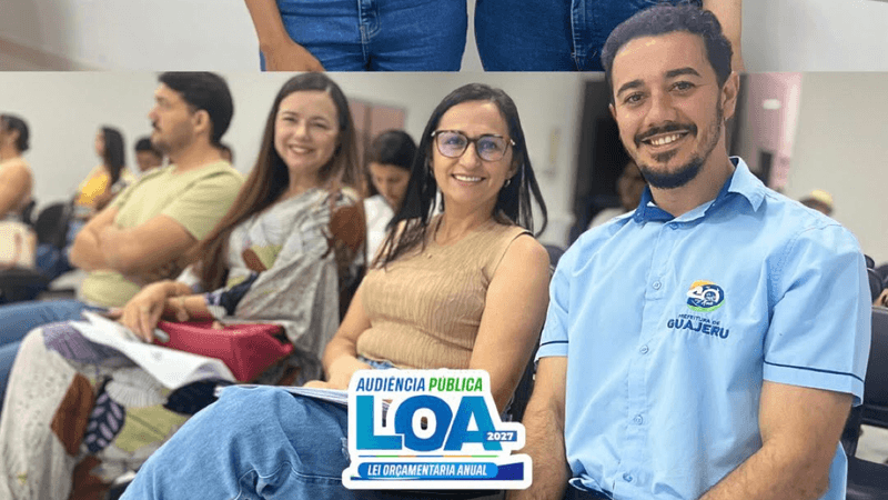 Guajeru realiza audiência pública para discutir elaboração da LOA 2027