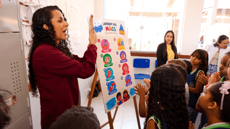 Escola de Tempo Integral de Guajeru realiza 1ª Feira de Ciências com estudantes do 1º ao 5º ano
